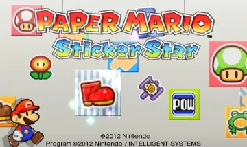 Paper Mario - Super Seal (Japan) screen shot title